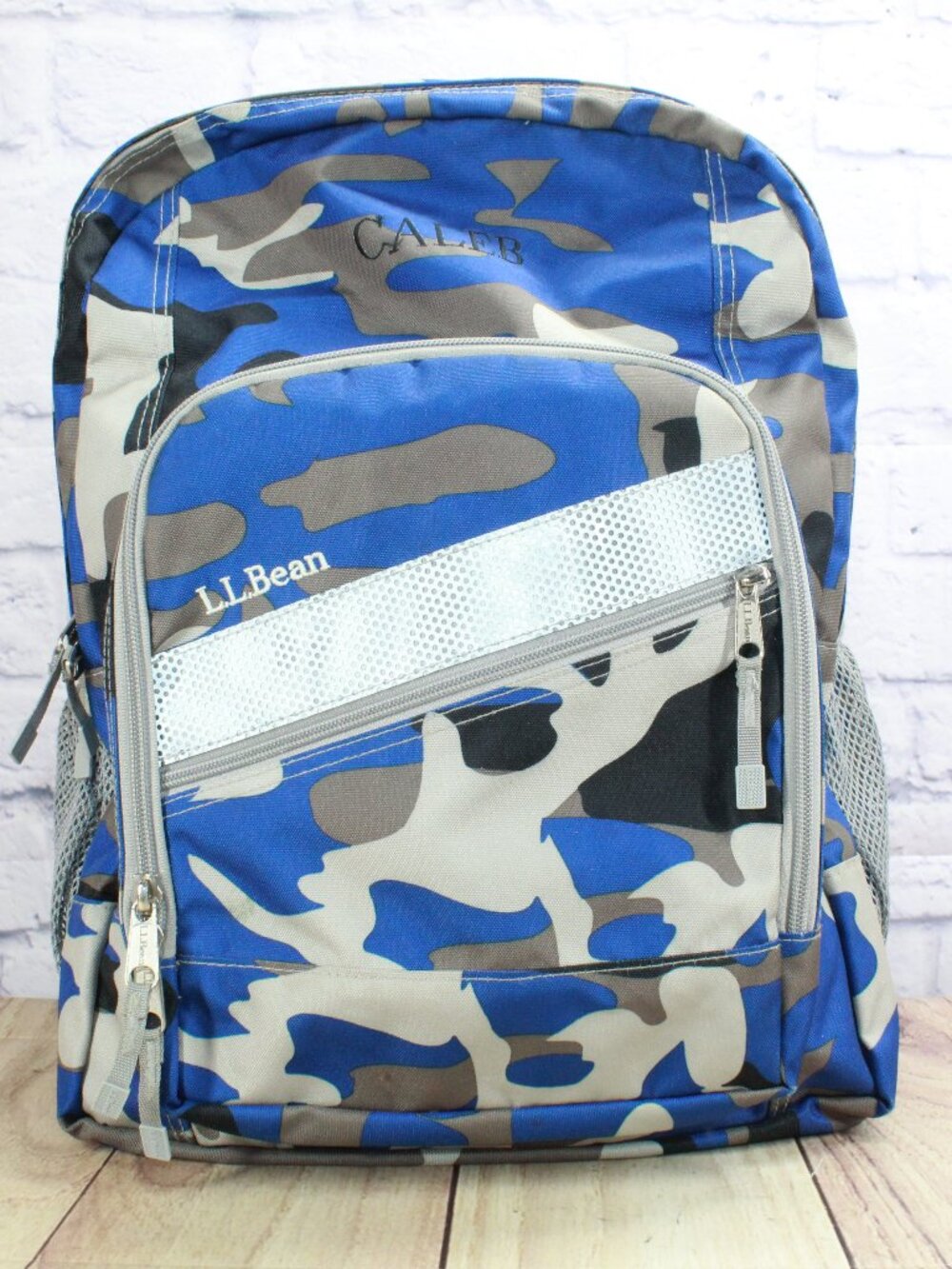 LL Bean Unisex Adult Deluxe Book Pack 37L School Backpack Summer Camp Camo